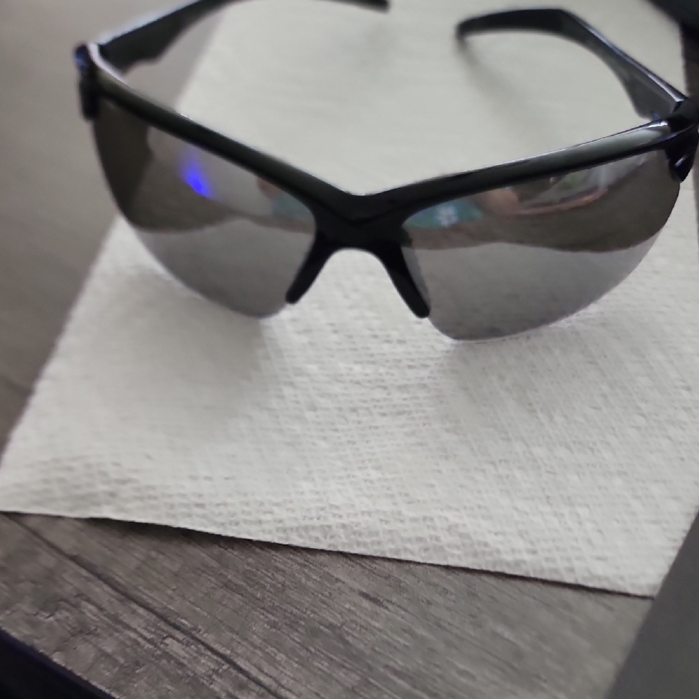 Black and Silver Sunglasses